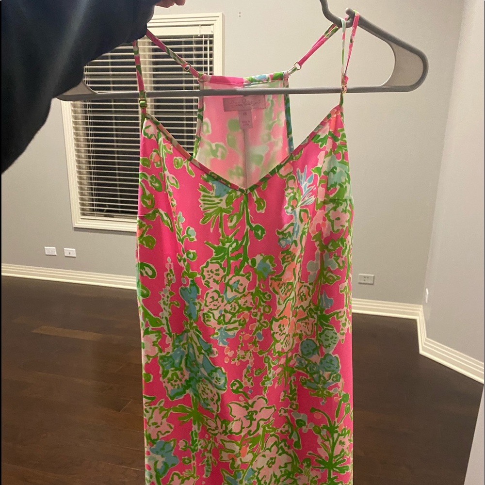 Lilly Pulitzer Southern Charm Silk Slip Dress XS